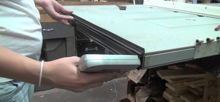 damaged steel door repair Brownsville